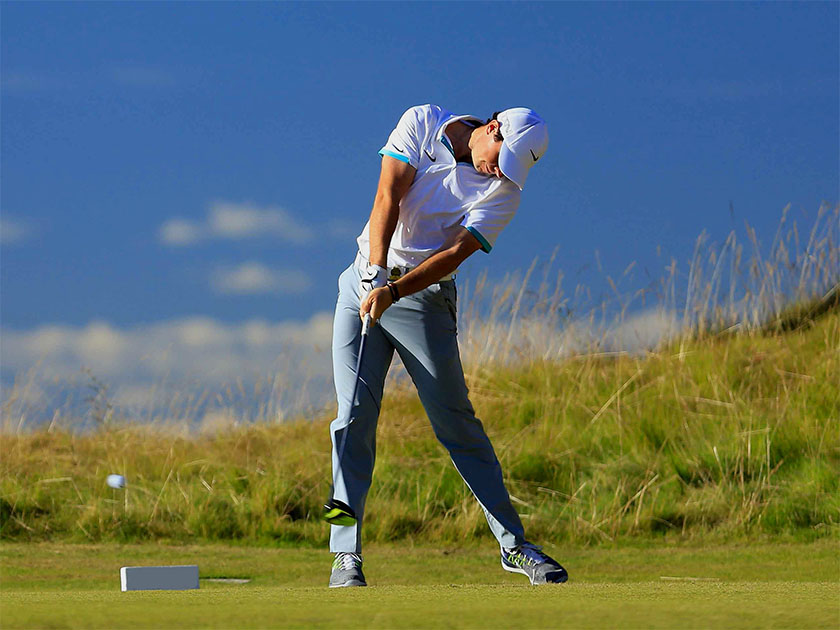 Golfer on Marco Island